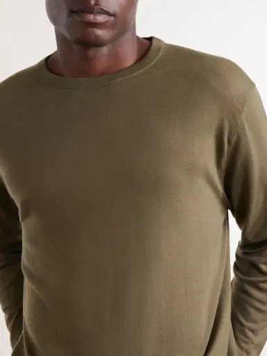 Kiton Wool Knit Sweater - Men | Thumbnail 5