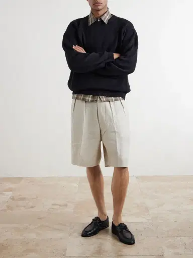 Kaptain Sunshine Cotton Sweater - Men | Thumbnail 2 Kaptain Sunshine Cotton Sweater - Men | Thumbnail 2