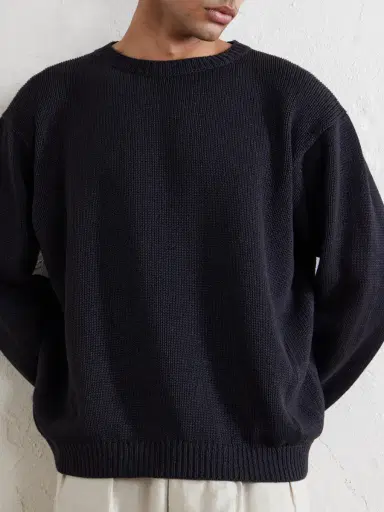 Kaptain Sunshine Cotton Sweater - Men | Thumbnail 5 Kaptain Sunshine Cotton Sweater - Men | Thumbnail 5