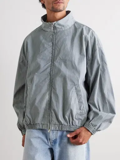 AGOLDE Marshall Crinkled Cotton-Blend Shell Bomber Jacket - Men | Thumbnail 3 AGOLDE Marshall Crinkled Cotton-Blend Shell Bomber Jacket - Men | Thumbnail 3