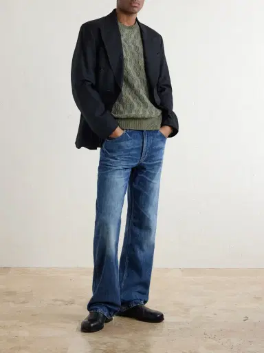 Aimé Leon Dore Cable-Knit Cotton-Blend Sweater - Men | Thumbnail 2