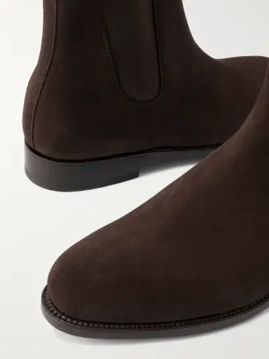 J.M. Weston Suede Chelsea Boots - Men | Thumbnail 5