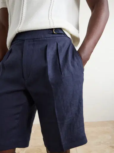 Anderson & Sheppard Gurkha Straight-Leg Wool-Blend Shorts - Men | Thumbnail 5 Anderson & Sheppard Gurkha Straight-Leg Wool-Blend Shorts - Men | Thumbnail 5