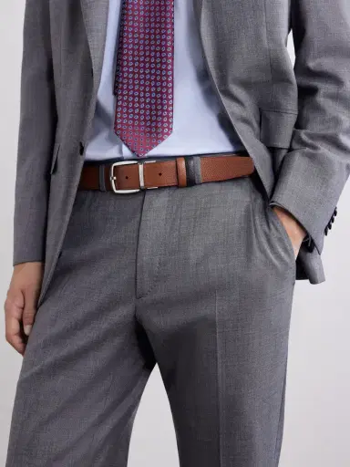Serapian 2.5 cm Leather Belt - Men | Thumbnail 3