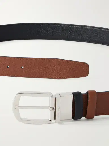 Serapian 2.5 cm Leather Belt - Men | Thumbnail 4
