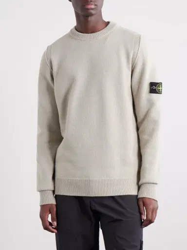 Stone Island Lambswool-Blend Sweater - Men | Thumbnail 3 Stone Island Lambswool-Blend Sweater - Men | Thumbnail 3