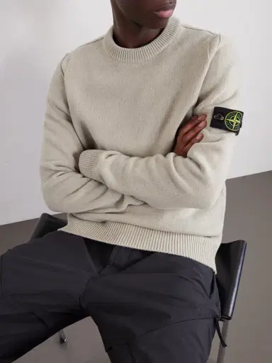 Stone Island Lambswool-Blend Sweater - Men | Thumbnail 5 Stone Island Lambswool-Blend Sweater - Men | Thumbnail 5