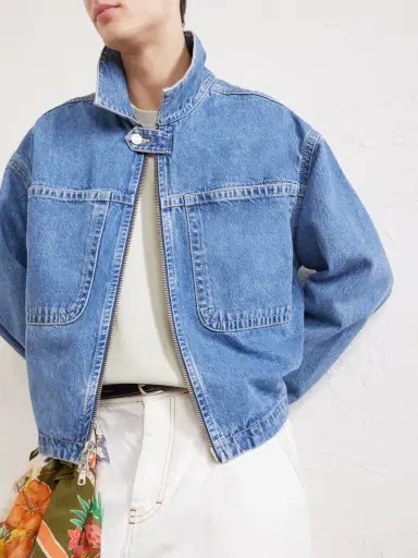 AGOLDE Croydon Panelled Denim Jacket - Men | Thumbnail 5