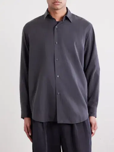 Kaptain Sunshine Silk-Gabardine Shirt - Men | Thumbnail 3 Kaptain Sunshine Silk-Gabardine Shirt - Men | Thumbnail 3