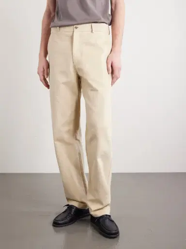 De Bonne Facture Balloon Tapered Cotton-Drill Trousers - Men | Thumbnail 3 De Bonne Facture Balloon Tapered Cotton-Drill Trousers - Men | Thumbnail 3