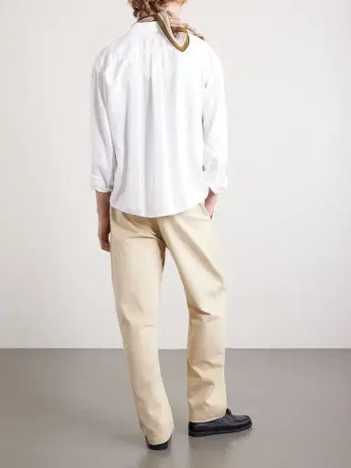 De Bonne Facture Balloon Tapered Cotton-Drill Trousers - Men | Thumbnail 4 De Bonne Facture Balloon Tapered Cotton-Drill Trousers - Men | Thumbnail 4
