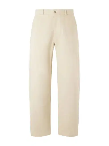 De Bonne Facture Balloon Tapered Cotton-Drill Trousers - Men | Thumbnail 1 De Bonne Facture Balloon Tapered Cotton-Drill Trousers - Men | Thumbnail 1