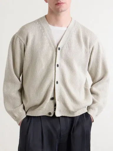 Kaptain Sunshine Cotton-Blend Cardigan - Men | Thumbnail 3 Kaptain Sunshine Cotton-Blend Cardigan - Men | Thumbnail 3