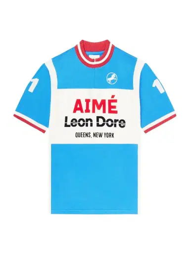 Aimé Leon Dore Logo-Detailed Merino Wool Half-Zip T-Shirt - Men | Thumbnail 1