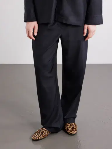 Anderson & Sheppard George Cortina Leopard-Print Calf Hair Slipper - Men | Thumbnail 2