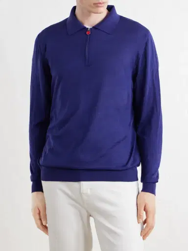 Kiton Wool Half-Zip Sweater - Men | Thumbnail 3
