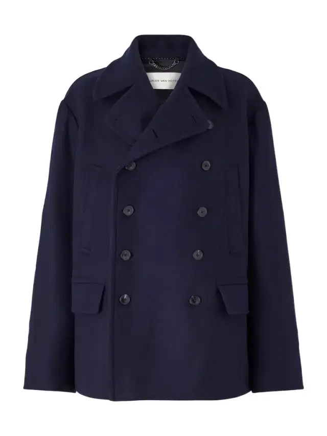 Dries Van Noten Double-Breasted Wool-Blend Coat - Men