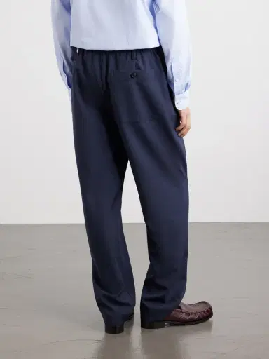 Dries Van Noten Penny Straight-Leg Wool Trousers - Men | Thumbnail 4