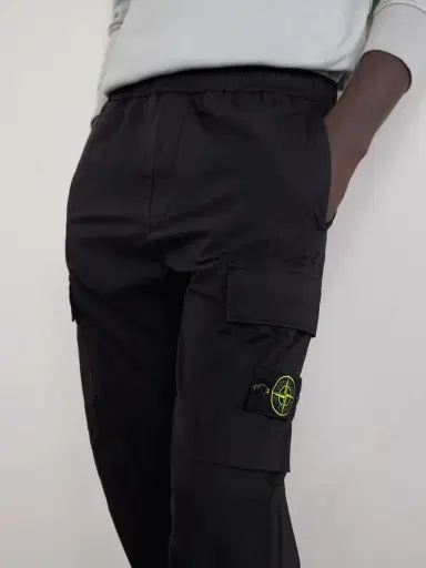 Stone Island Tapered Stretch-Cotton Shell Cargo Trousers - Men | Thumbnail 5