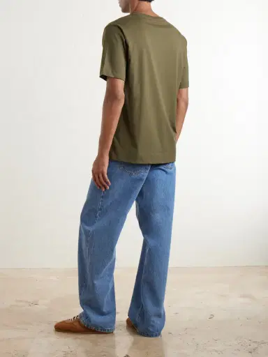 Dries Van Noten Hertz Cotton-Jersey T-Shirt - Men | Thumbnail 4