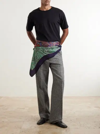 Dries Van Noten Hertz Cotton-Jersey T-Shirt - Men | Thumbnail 2