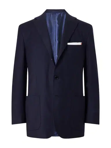 Kiton Virgin Wool Suit Jacket - Men | Thumbnail 1 Kiton Virgin Wool Suit Jacket - Men | Thumbnail 1