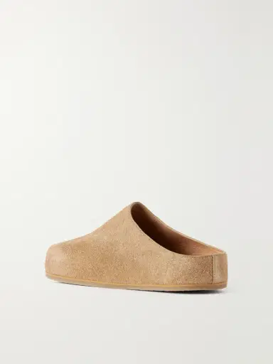Studio Nicholson Suede Clogs - Men | Thumbnail 4