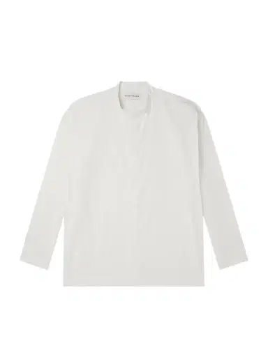 Studio Nicholson Grandad-Collar Cotton-Poplin Shirt - Men | Thumbnail 1 Studio Nicholson Grandad-Collar Cotton-Poplin Shirt - Men | Thumbnail 1