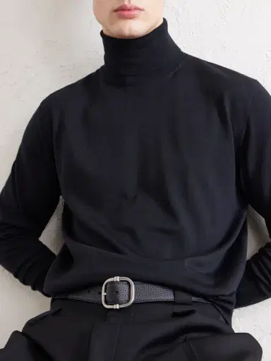 Dries Van Noten Merino Wool Rollneck Sweater - Men | Thumbnail 5