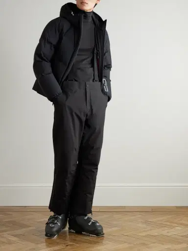 Moncler Grenoble Slim-Fit Logo-Appliquéd Polartec® Power Grid™ Base Layer - Men | Thumbnail 2 Moncler Grenoble Slim-Fit Logo-Appliquéd Polartec® Power Grid™ Base Layer - Men | Thumbnail 2