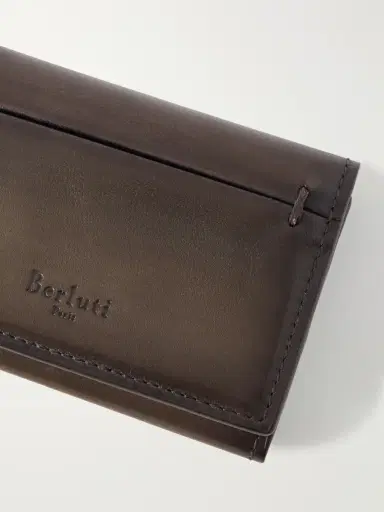 Berluti Imbuia Gaspard Venezia Leather Cardholder - Men | Thumbnail 3 Berluti Imbuia Gaspard Venezia Leather Cardholder - Men | Thumbnail 3