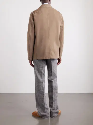 Dries Van Noten Braxton Garment-Dyed Cotton Jacket - Men | Thumbnail 4