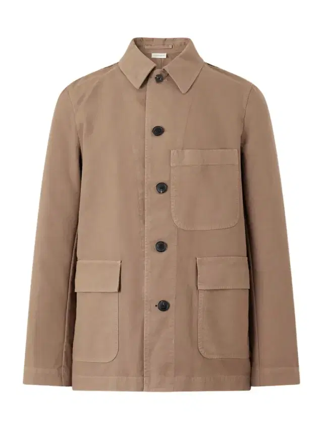 Dries Van Noten Braxton Garment-Dyed Cotton Jacket - Men