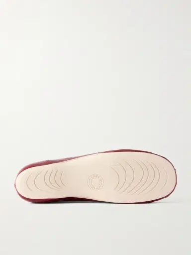 Dries Van Noten Glossed Leather Sneakers - Men | Thumbnail 3