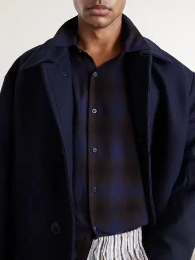 Dries Van Noten Checked Twill Shirt - Men | Thumbnail 5