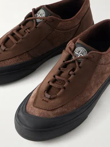 Stone Island Suede Sneakers - Men | Thumbnail 5 Stone Island Suede Sneakers - Men | Thumbnail 5