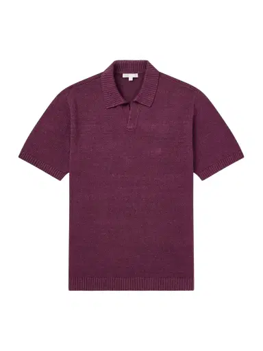 Onia Linen, Silk and Cotton-Blend Polo Shirt - Men | Thumbnail 1 Onia Linen, Silk and Cotton-Blend Polo Shirt - Men | Thumbnail 1