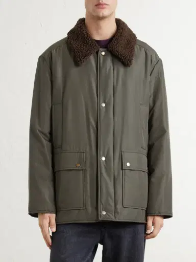 Maison Margiela Hunting Plush-Trimmed Shell Jacket - Men | Thumbnail 3