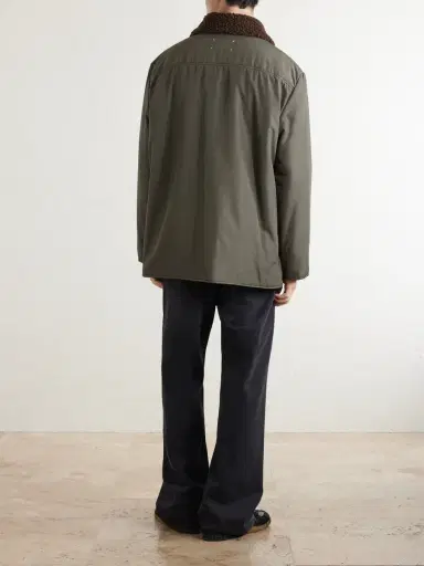 Maison Margiela Hunting Plush-Trimmed Shell Jacket - Men | Thumbnail 4