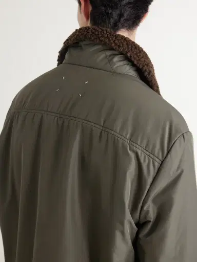 Maison Margiela Hunting Plush-Trimmed Shell Jacket - Men | Thumbnail 5
