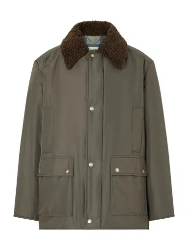 Maison Margiela Hunting Plush-Trimmed Shell Jacket - Men | Thumbnail 1