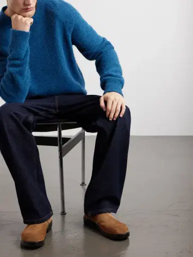 Dries Van Noten Suede Mules - Men | Thumbnail 2