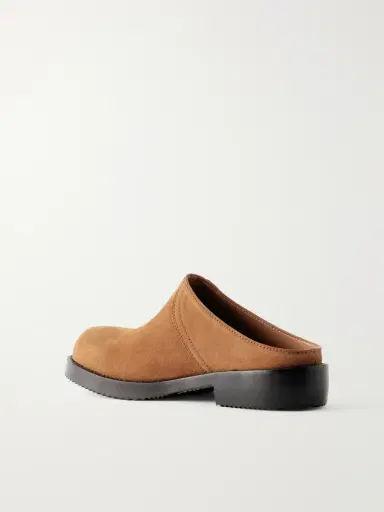 Dries Van Noten Suede Mules - Men | Thumbnail 4