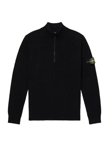 Stone Island Ribbed Cotton Zip-Up Sweater - Men | Thumbnail 1 Stone Island Ribbed Cotton Zip-Up Sweater - Men | Thumbnail 1