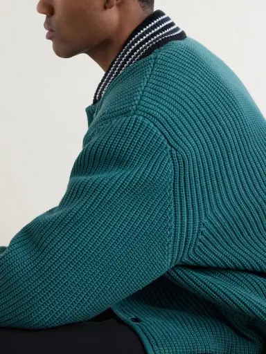 Aimé Leon Dore Reversible Knitted Cotton-Blend Bomber Jacket - Men | Thumbnail 5 Aimé Leon Dore Reversible Knitted Cotton-Blend Bomber Jacket - Men | Thumbnail 5