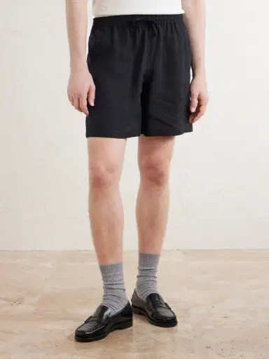 Aimé Leon Dore Straight-Leg Linen Drawstring Shorts - Men | Thumbnail 3 Aimé Leon Dore Straight-Leg Linen Drawstring Shorts - Men | Thumbnail 3
