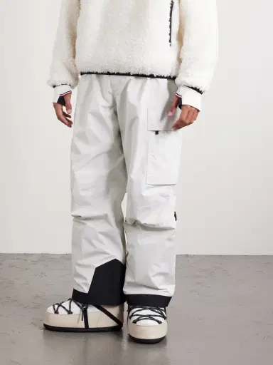 Moncler Grenoble Moon Boot Icon Low Gaiter Padded Shell and Leather Snow Boots - Men | Thumbnail 2
