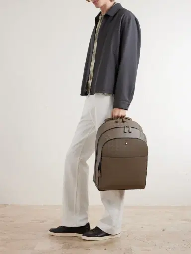 Montblanc Extreme 3.0 Large Textured-Leather Backpack - Men | Thumbnail 2