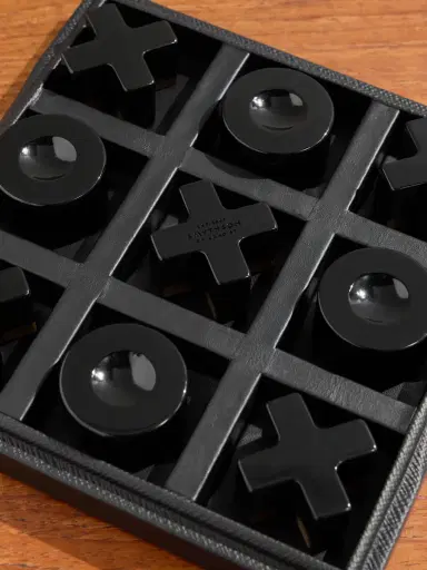 Smythson Textured-Leather Noughts and Crosses Set - Men | Thumbnail 3