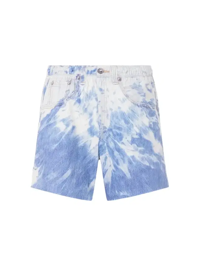 Satisfy Straight-Leg 5" Logo-Appliqu&eacute;d Printed PeaceShell&trade; Shorts - Men